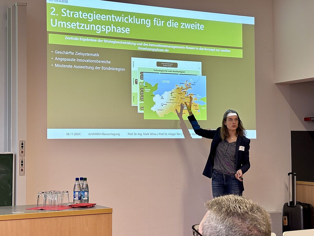 Bericht von Kerstin Thummes auf der ArtIFARM-Klausurtagung