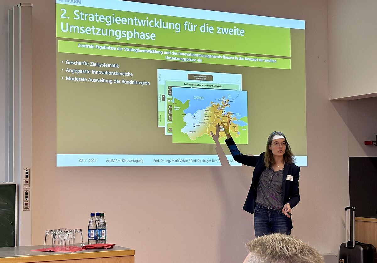 Bericht von Kerstin Thummes auf der ArtIFARM-Klausurtagung