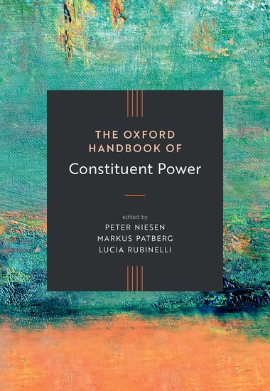 Cover des Oxford Handbook of Constituent Power